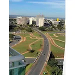 Flat encantador 18º, hotel piscina e vista top