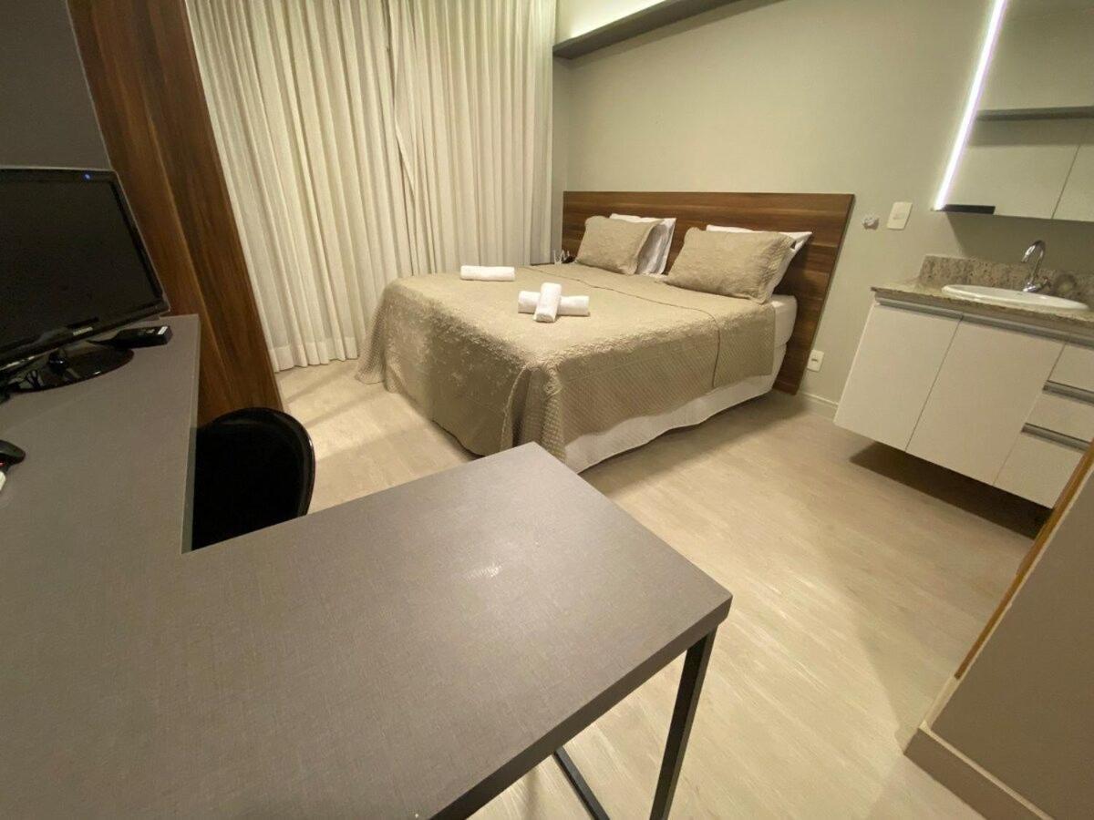 Apartamento Flat Encantador 18º, Piscina E Vista *
